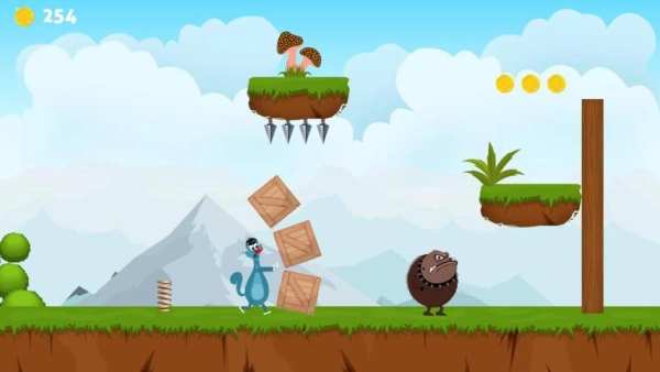 Oggy Run Kids Game скриншот 3