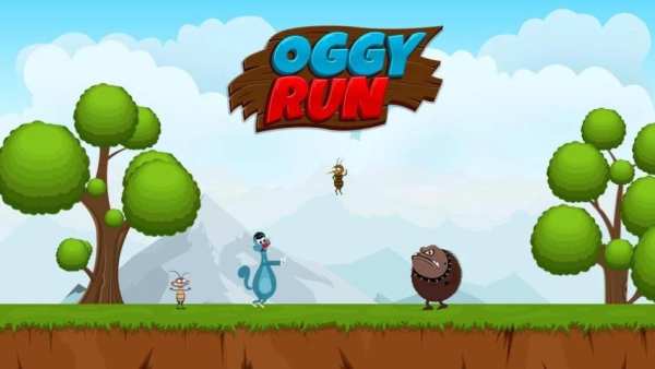 Oggy Run Kids Game скриншот 7