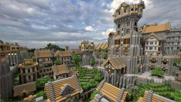 Village Town Ideas Minecraft screenshot 4