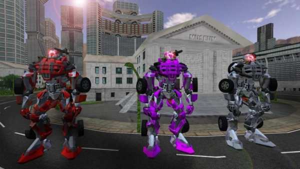 Robot Wars : Ultimate Car Transform War screenshot 5