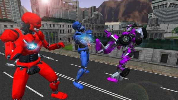 Robot Wars : Ultimate Car Transform War screenshot 1