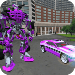Ultimate Car Transform: City of Robot Wars иконка