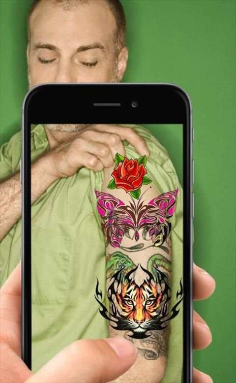 You Tattoo Cam 4 تصوير الشاشة