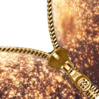 Night Fireworks Zip LockScreen - Ziplock theme