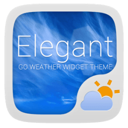 Elegant Weather Widget Theme أيقونة
