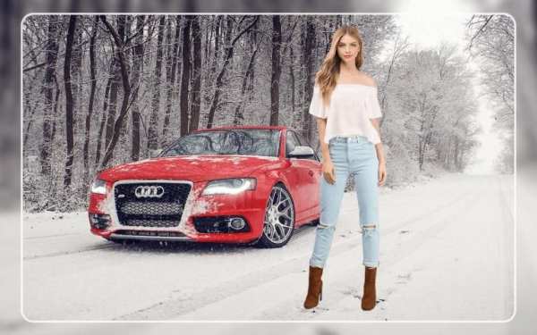 Snowfall Photo Frames скриншот 6