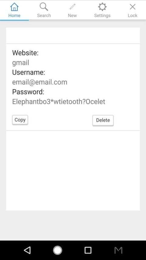 VaultKeeper - Offline Encrypted Password Manager скриншот 1
