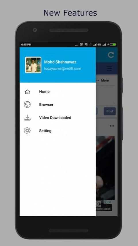 Video Downloader for Facebook скриншот 1