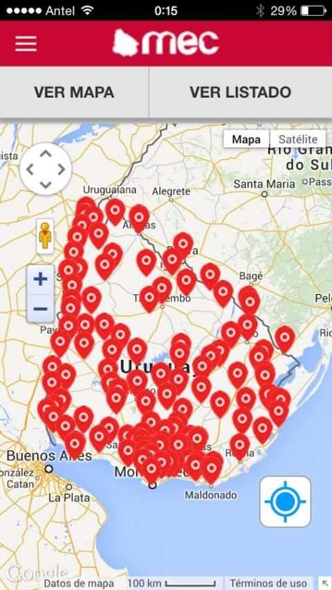 Mapa MEC screenshot 3