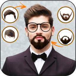 Beard and mustache face changer- Fancy hairstyle