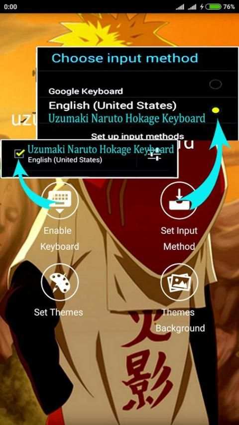 uzumaki shinobi keyboard screenshot 6