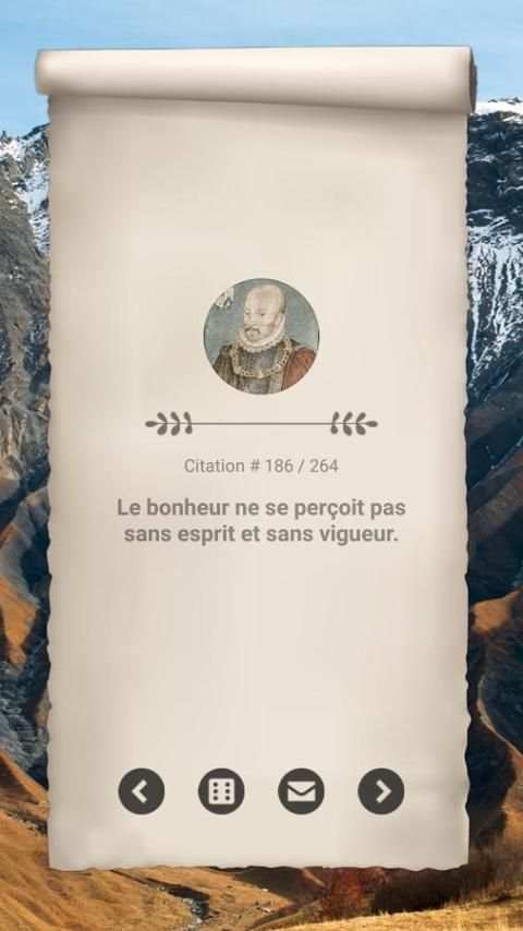 Citations de Montaigne screenshot 1