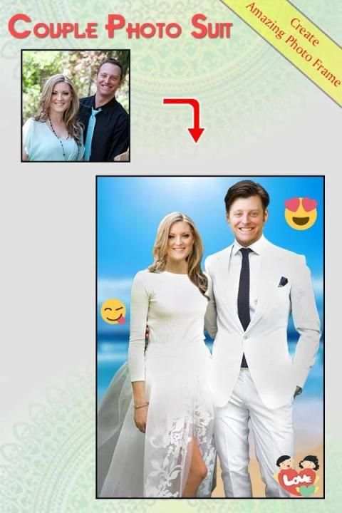 Couple Photo Suit screenshot 1