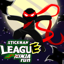 ikon Stickman League Ninja Running