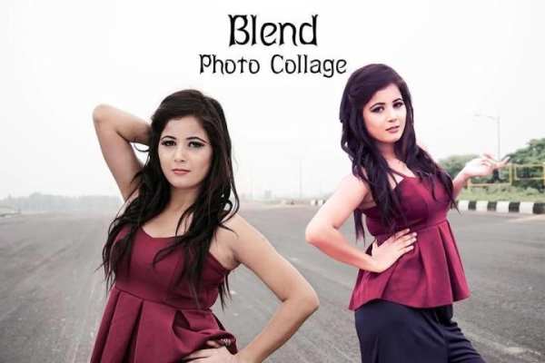 Blend Me Photo Collage Editor скриншот 1