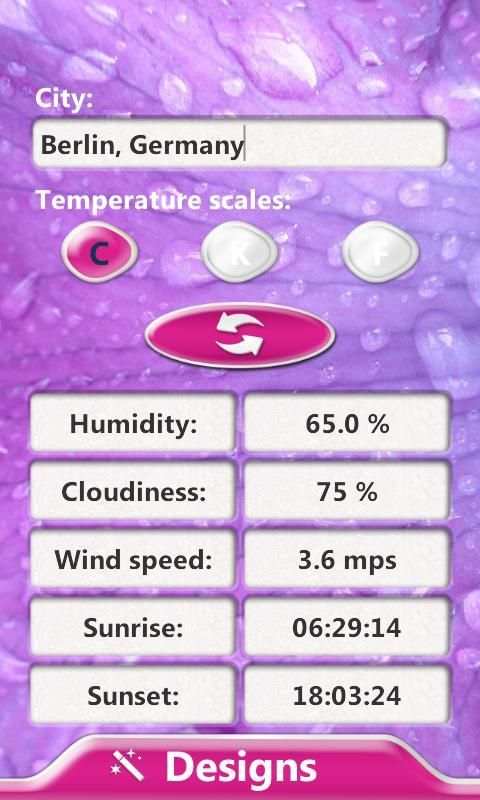 Clock And Weather Widget screenshot 2