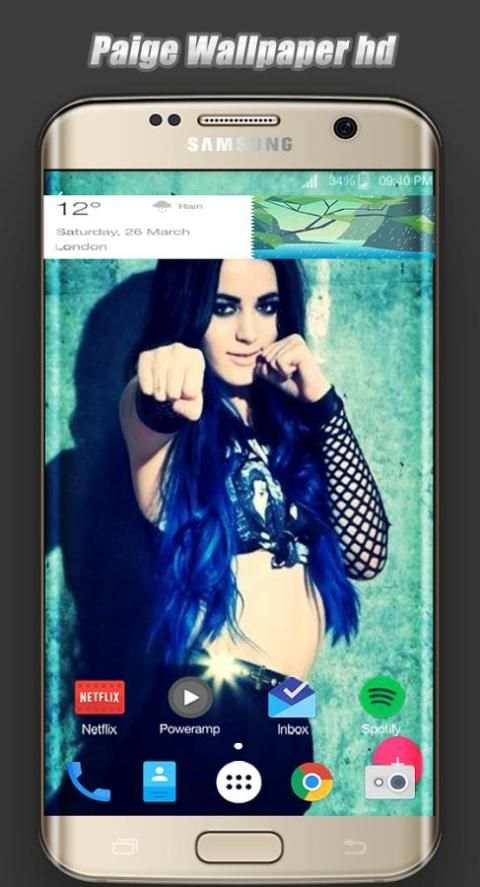 Paige Wallpaper wwe HD स्क्रीनशॉट 3