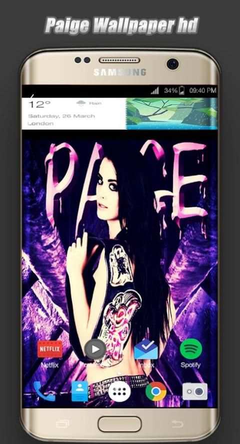 Paige Wallpaper wwe HD स्क्रीनशॉट 1