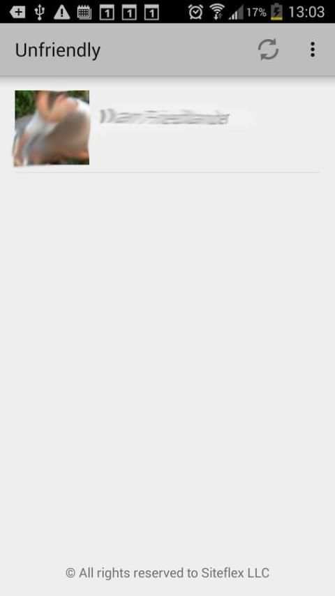 Unfriendly on Facebook screenshot 2