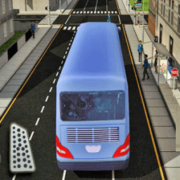 Bus Traffic City Rush Racer 3D أيقونة