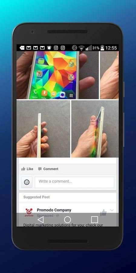 мини для Facebook скриншот 3
