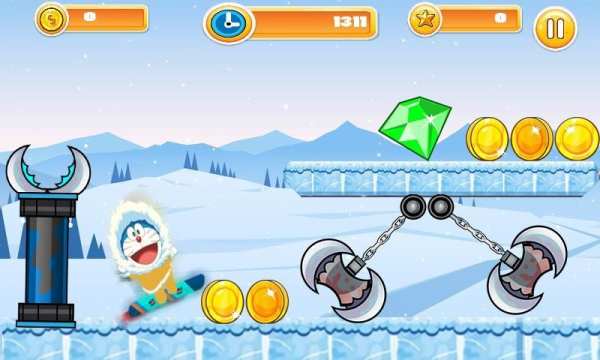 dorimon dash games -Doramon скриншот 3