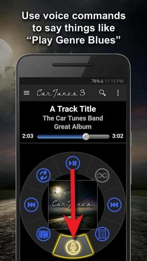 Car Tunes Music Player स्क्रीनशॉट 7