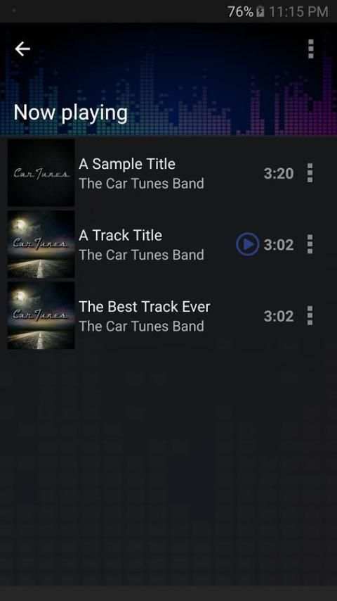 Car Tunes Music Player screenshot 2