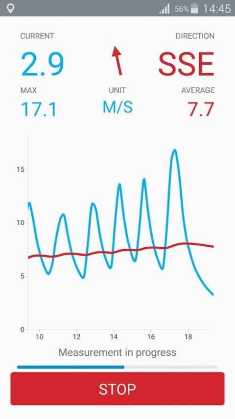 Vaavud Wind Meter screenshot 5