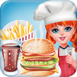 Smoky Burger Maker Chef-Cooking games for girls icon
