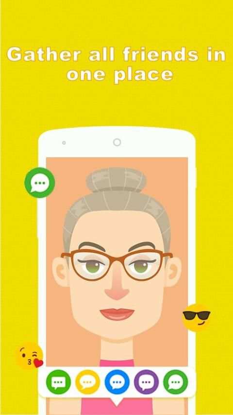 Messangers Chat - Make Friends screenshot 3