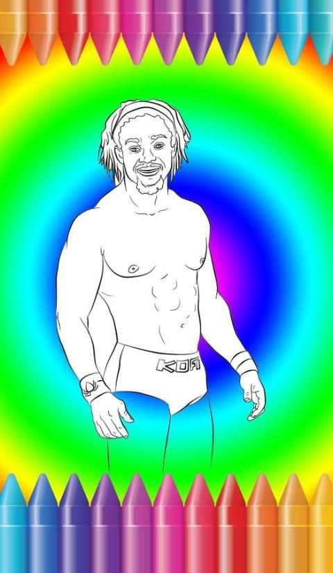 Coloring Books WWE Fans screenshot 2