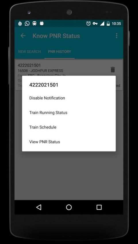 Indian Rail Info App screenshot 6