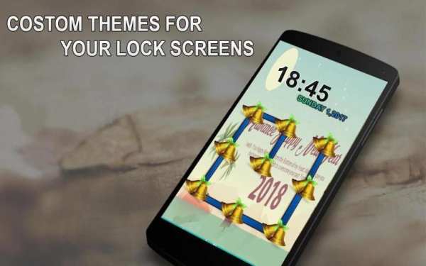 New Year Pattern Lock Screen With Picture Sccurity screenshot 3