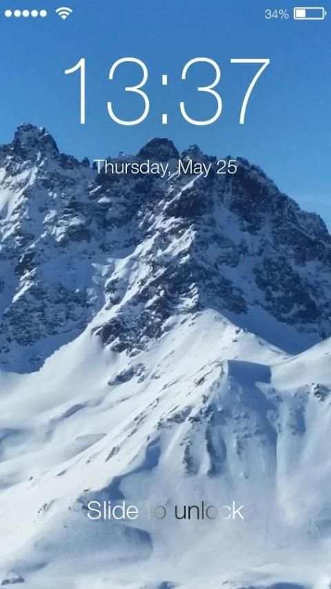 Winter Frost Snowfall Screenlock – PIN Lock Screen screenshot 6