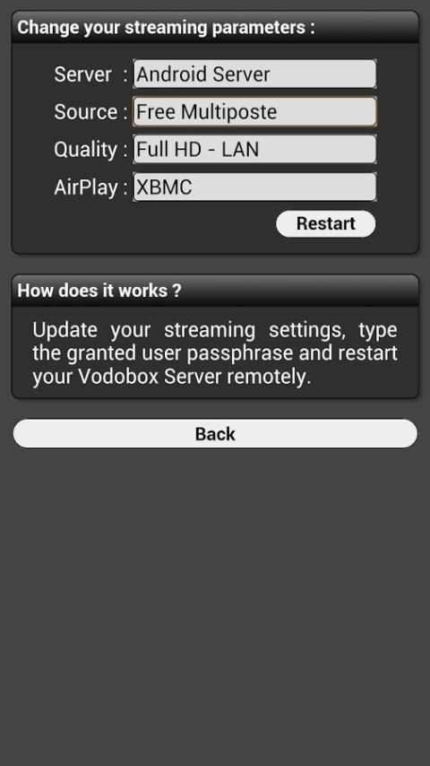 My VODOBOX Android Server 15 تصوير الشاشة