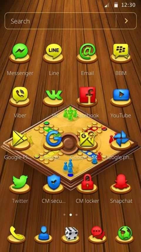 Tokens and Dice LUDO Game Theme screenshot 2