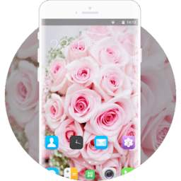 Theme for Nokia Lumia 735 Rose wallpaper