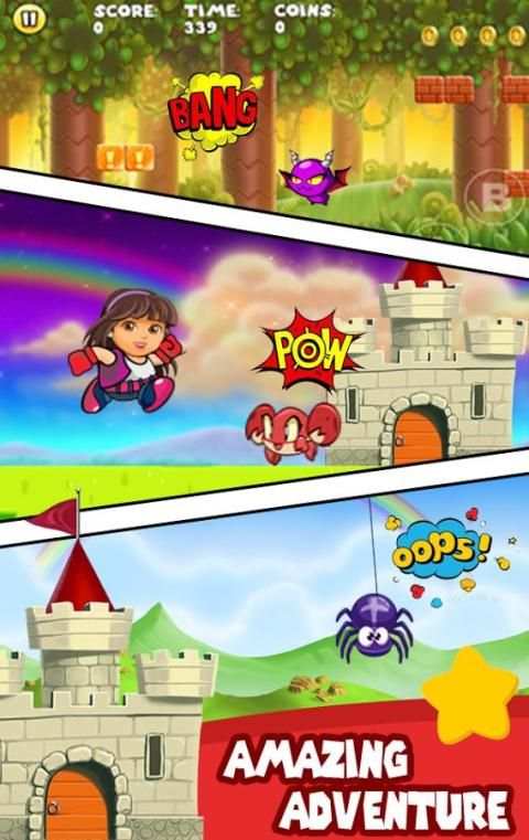 Temple In super dora World Jungle Run screenshot 3