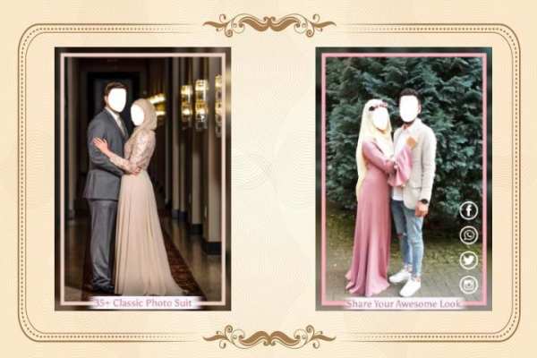 Muslim Couple Photo Suit Editor screenshot 4