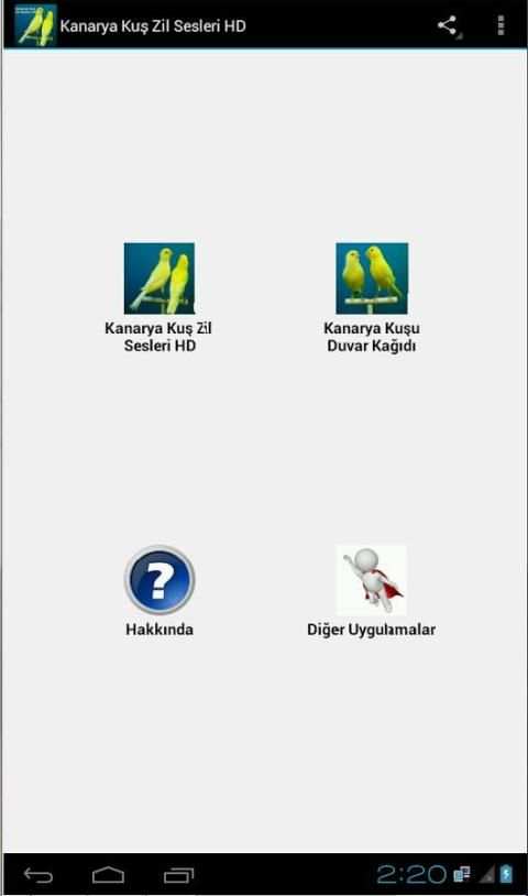 Kanarya Kuş Zil Sesleri HD screenshot 4