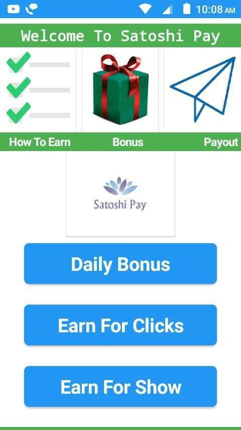 Satoshi pay Free Paytm screenshot 5