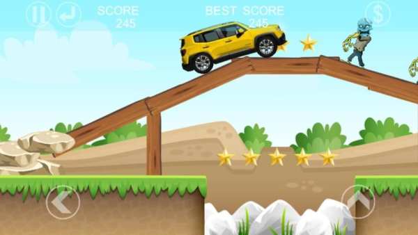 zombie car race screenshot 2