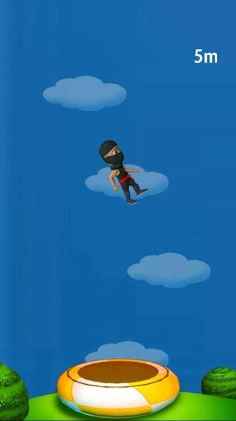 Trampoline Ninja screenshot 1