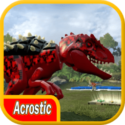 ikon Acrostic LEGO Jurassic Batle