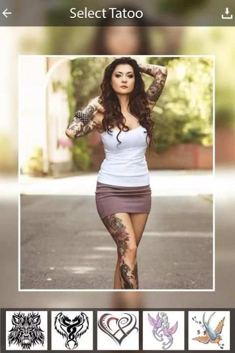 Tattoo On Body : Photo Editor 5 تصوير الشاشة