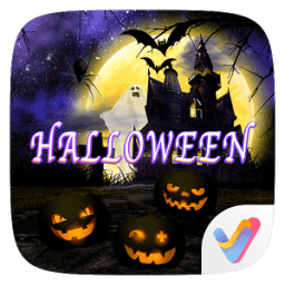 Halloween Dynamic V Launcher Theme أيقونة