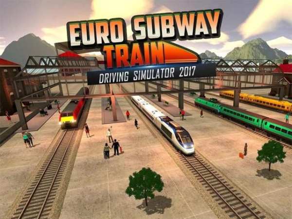 Euro Subway Train Driving Simulator 2017 скриншот 7