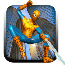 Flying Spider Rope Hero: Crime City Rescue Mission icon