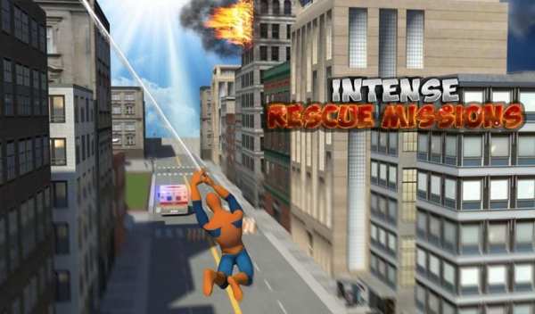 Flying Spider Rope Hero: Crime City Rescue Mission स्क्रीनशॉट 6